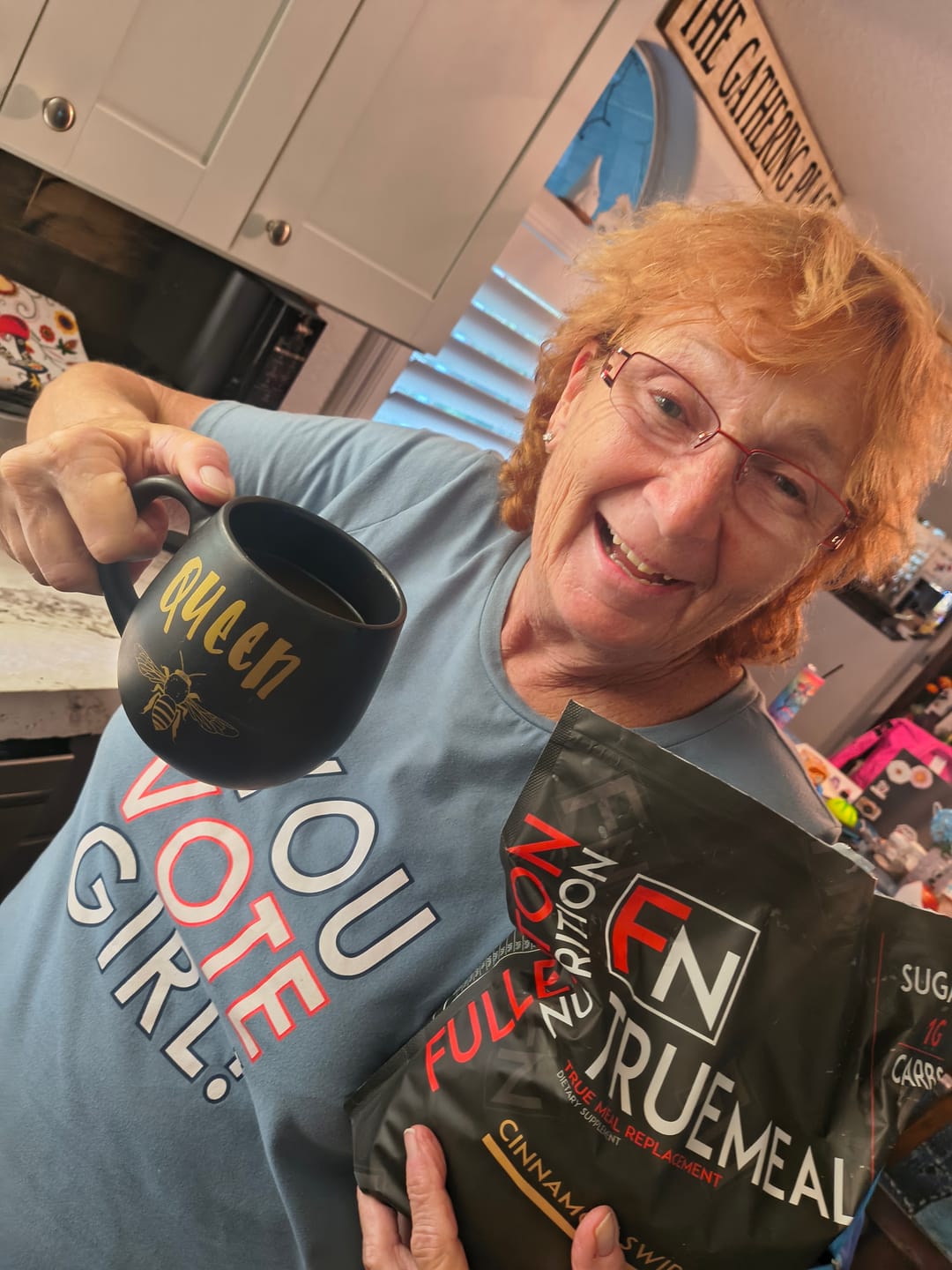 Customer photo review of True Meal Low Carb Meal Replacement