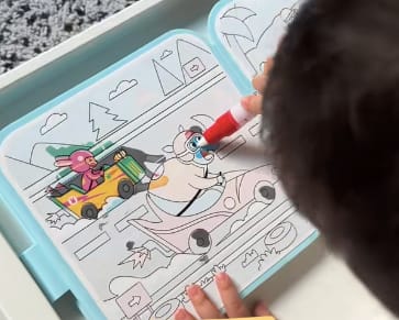 Customer photo review of Cuaderno de Agua Mágica