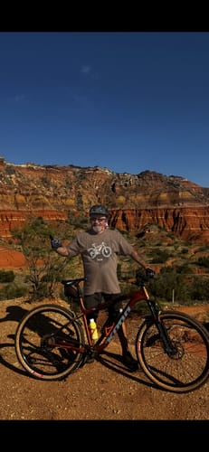 Customer photo review of Custom Bike Tee