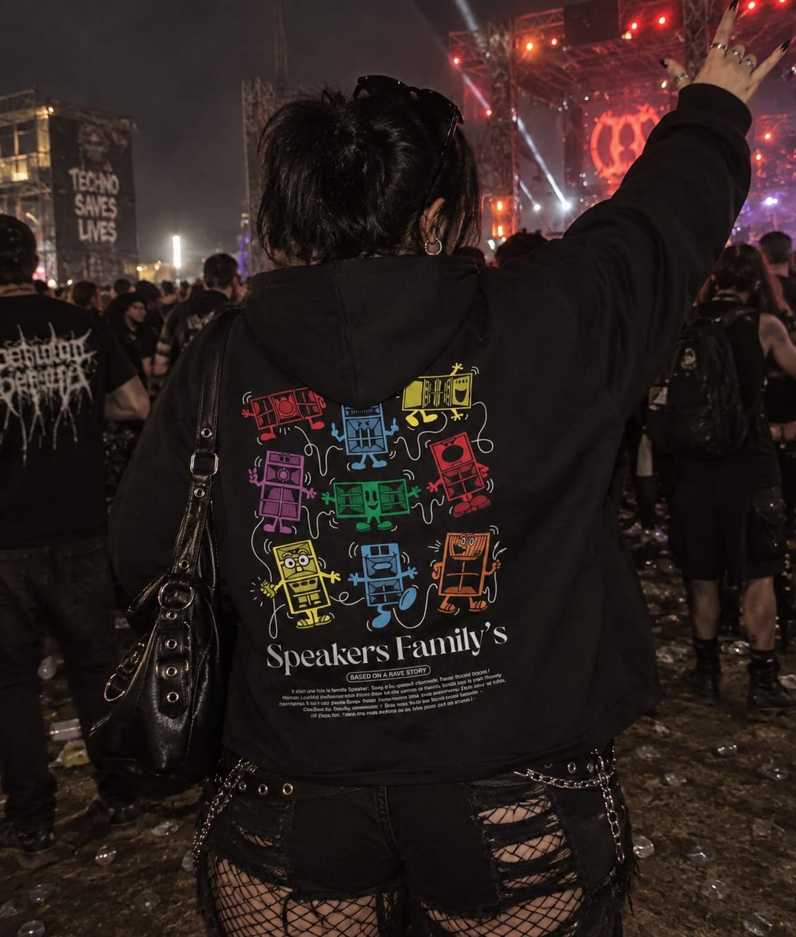 Customer photo review of Speakers Family's - Hoodie