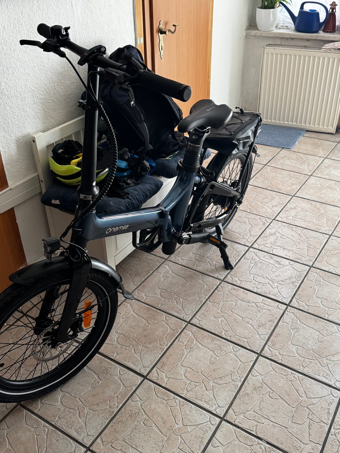 Customer photo review of Onemile Lock for Nomad Integrated Seat Tube Battery