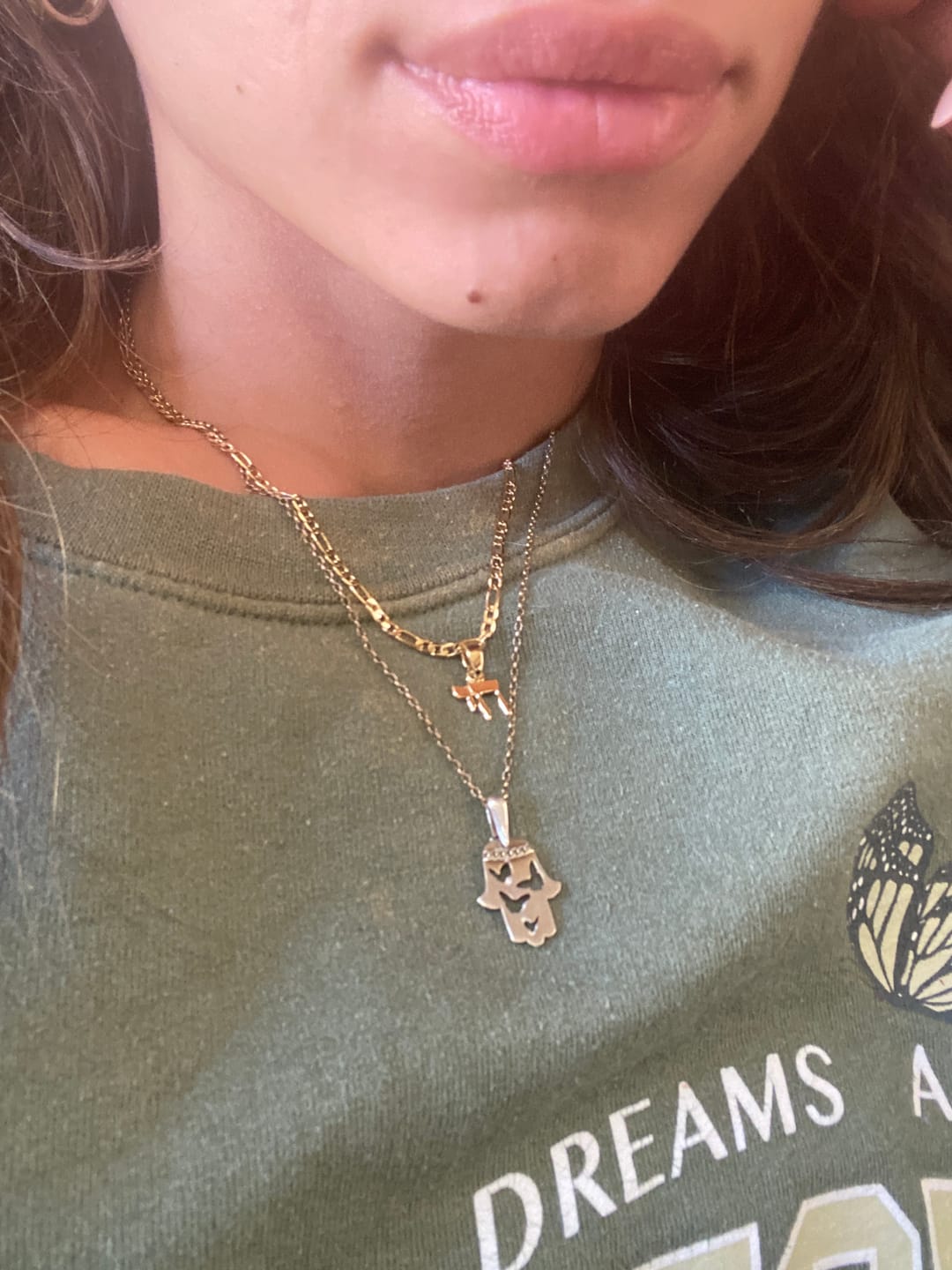Customer photo review of Chai Chain Necklace