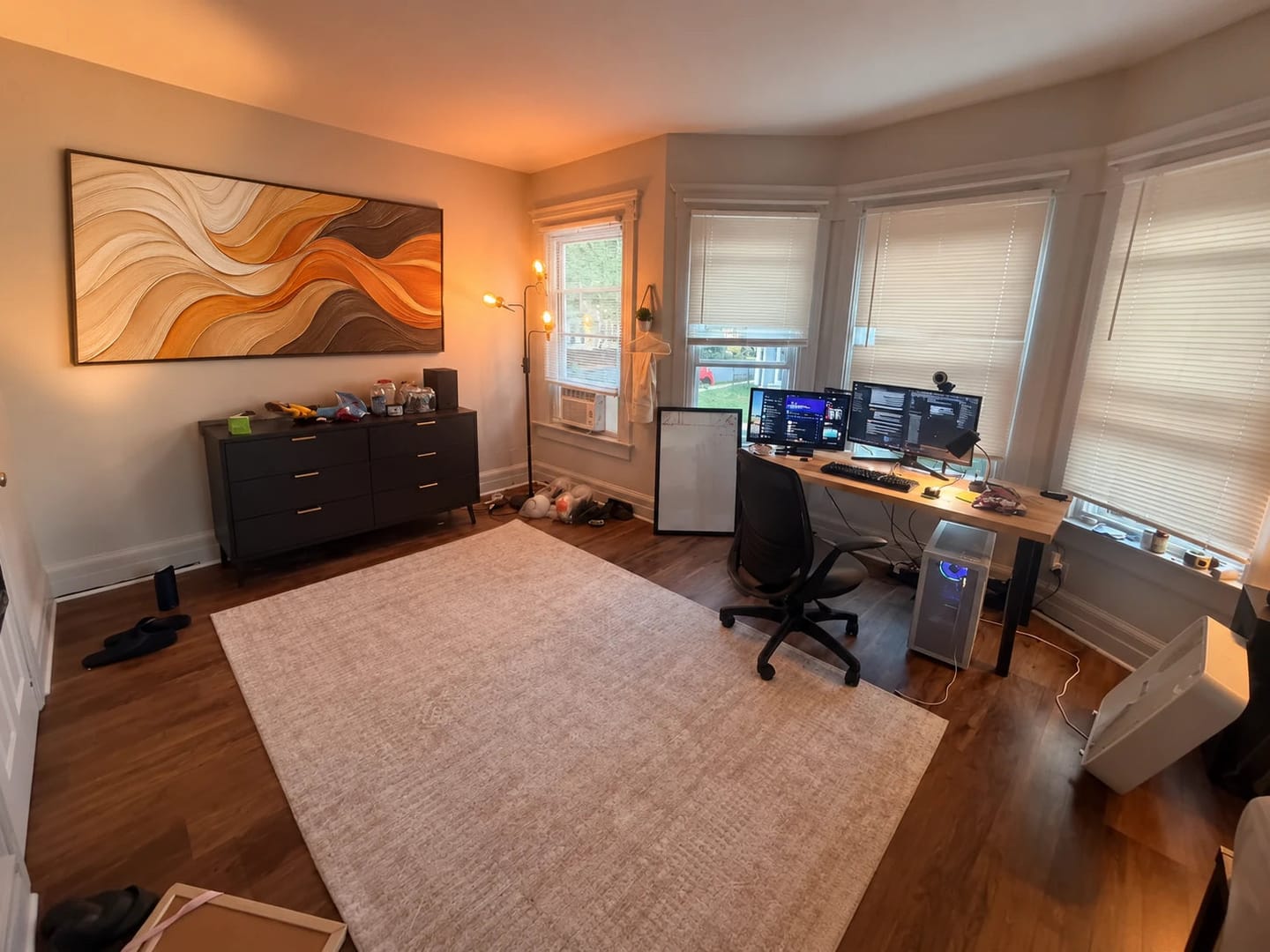 Customer photo review of Textured & Impasto Art | Golden Earth Waves