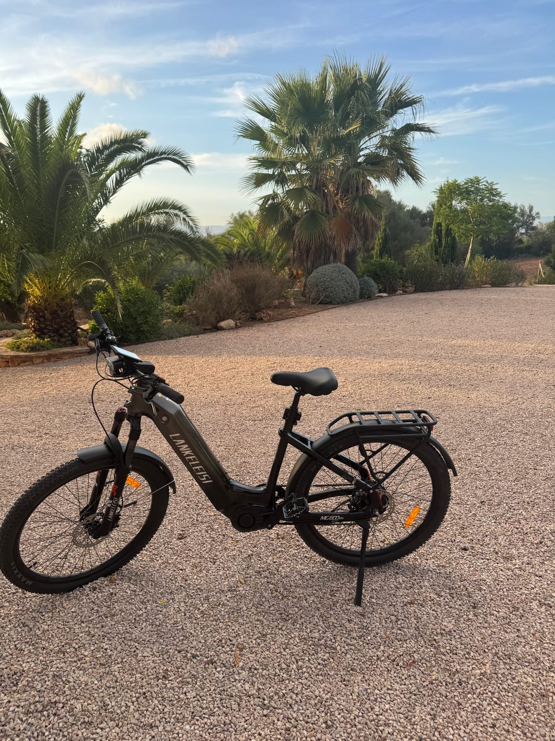 Customer photo review of Lankeleisi MG600 Lite 250W 27.5" Electric Trekking Bike 720Wh SUV E-bike with Switchable Sensor 36V 20Ah Battery