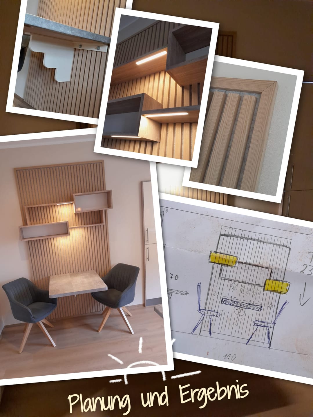Customer photo review of Akustikpaneele Endleiste Natürliche Eiche - 300 cm - Abschlussleiste