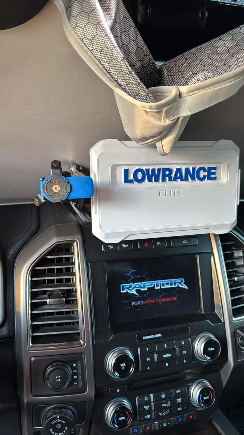 Customer photo review of Lowrance Elite FS 7