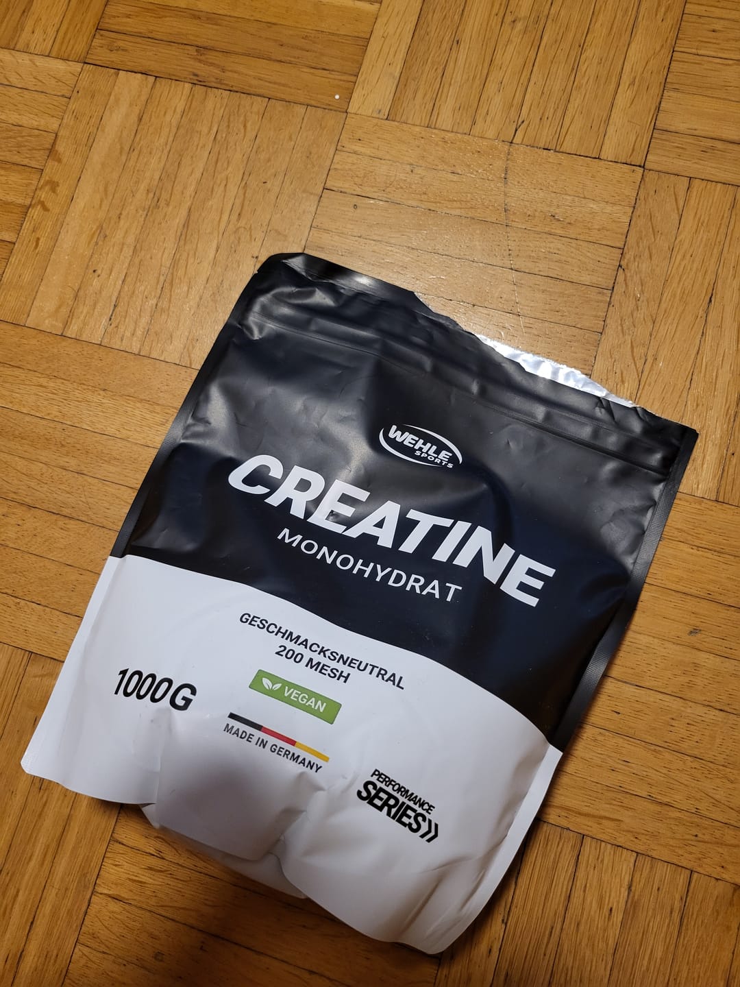 Customer photo review of Wehle  Creatin Monohydrat Pulver - Kreatin 1000g