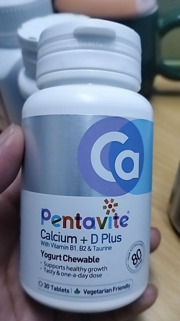 Customer photo review of Calcium, Vitamin B1, B2, Vitamin D3 & Taurine Milk Chewable Tablet