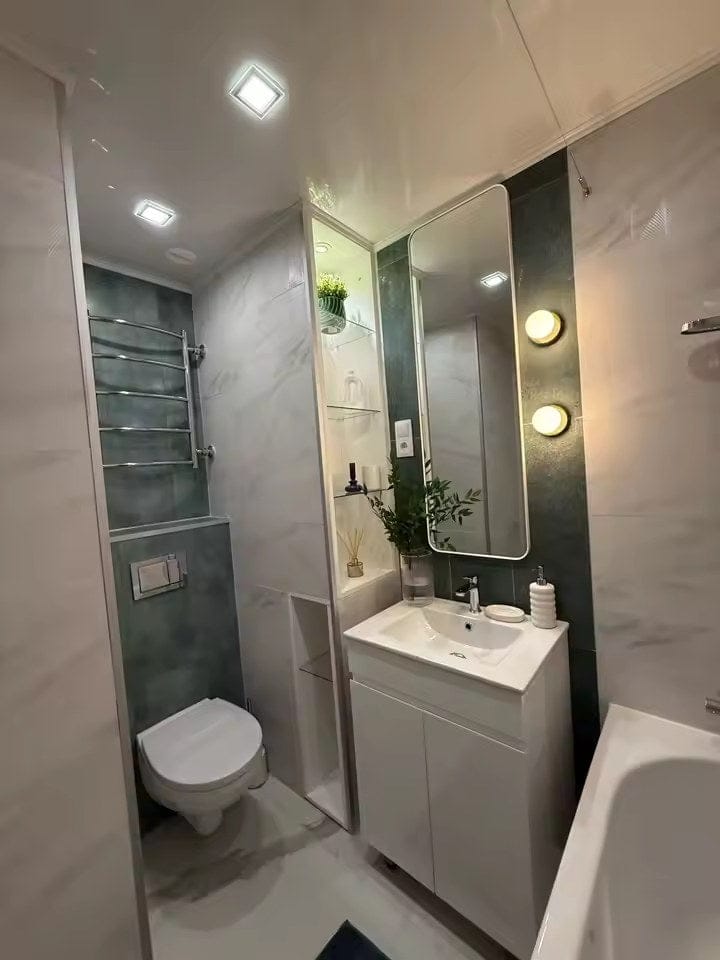 Customer photo review of NeroLight | Wandlampe Innen mit Glasschirm
