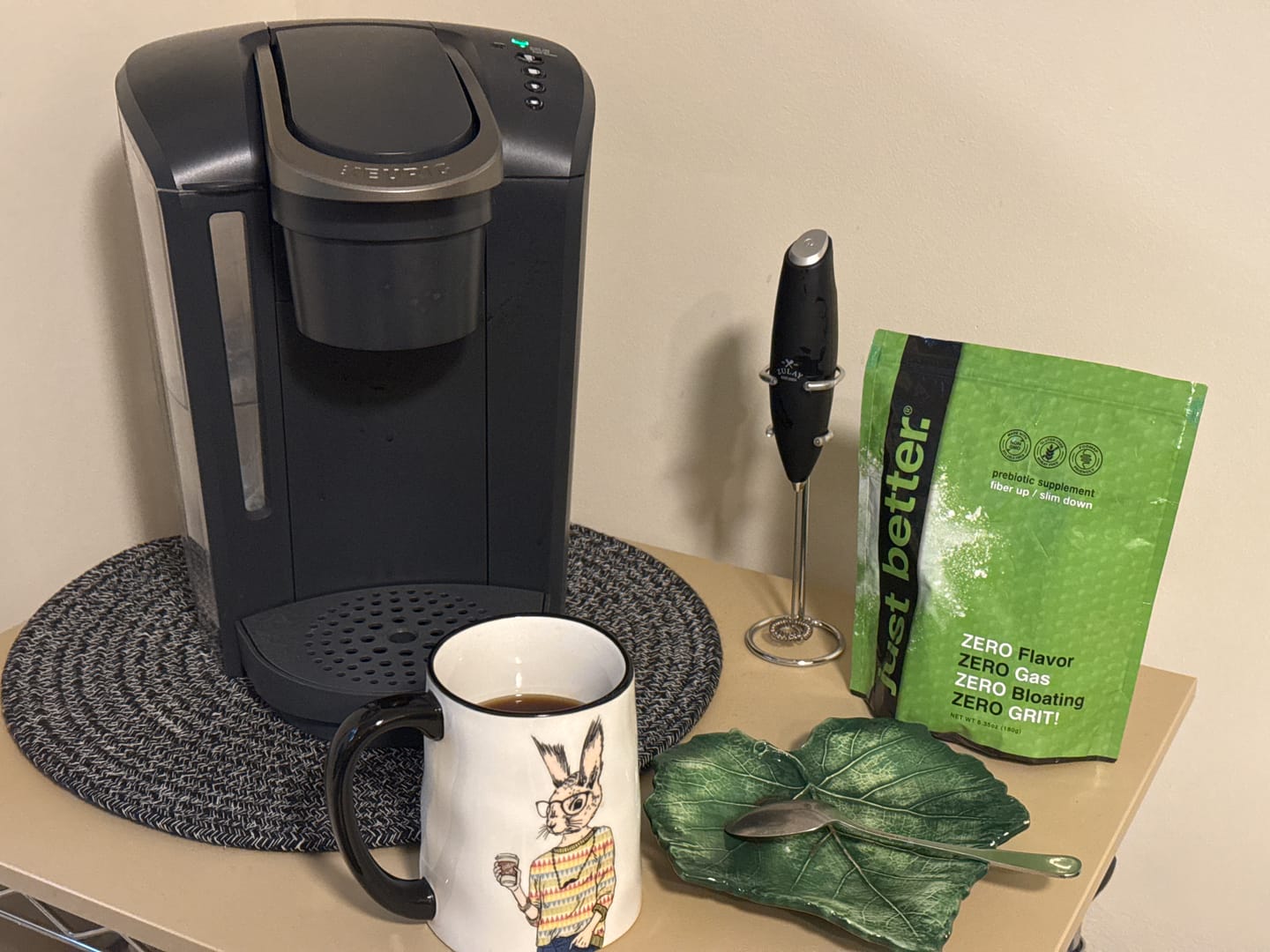 Customer photo review of 30 Serving Pouch (180g) of just better.® prebiotic fiber