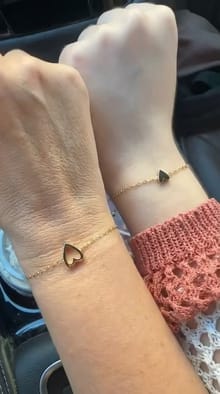 Customer photo review of Matching Hearts