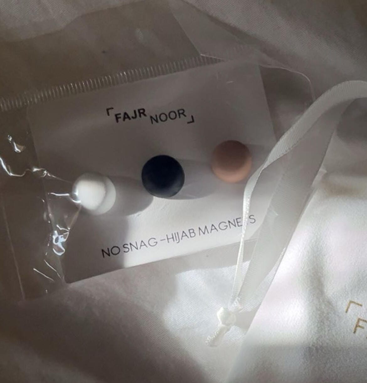 Customer photo review of Hijab Magnets Matte - 3 pack