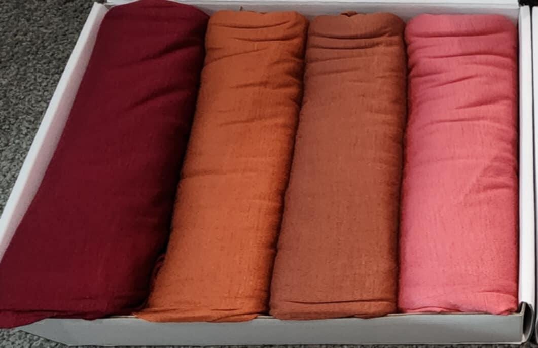 Customer photo review of Majestic Jersey Hijab Box