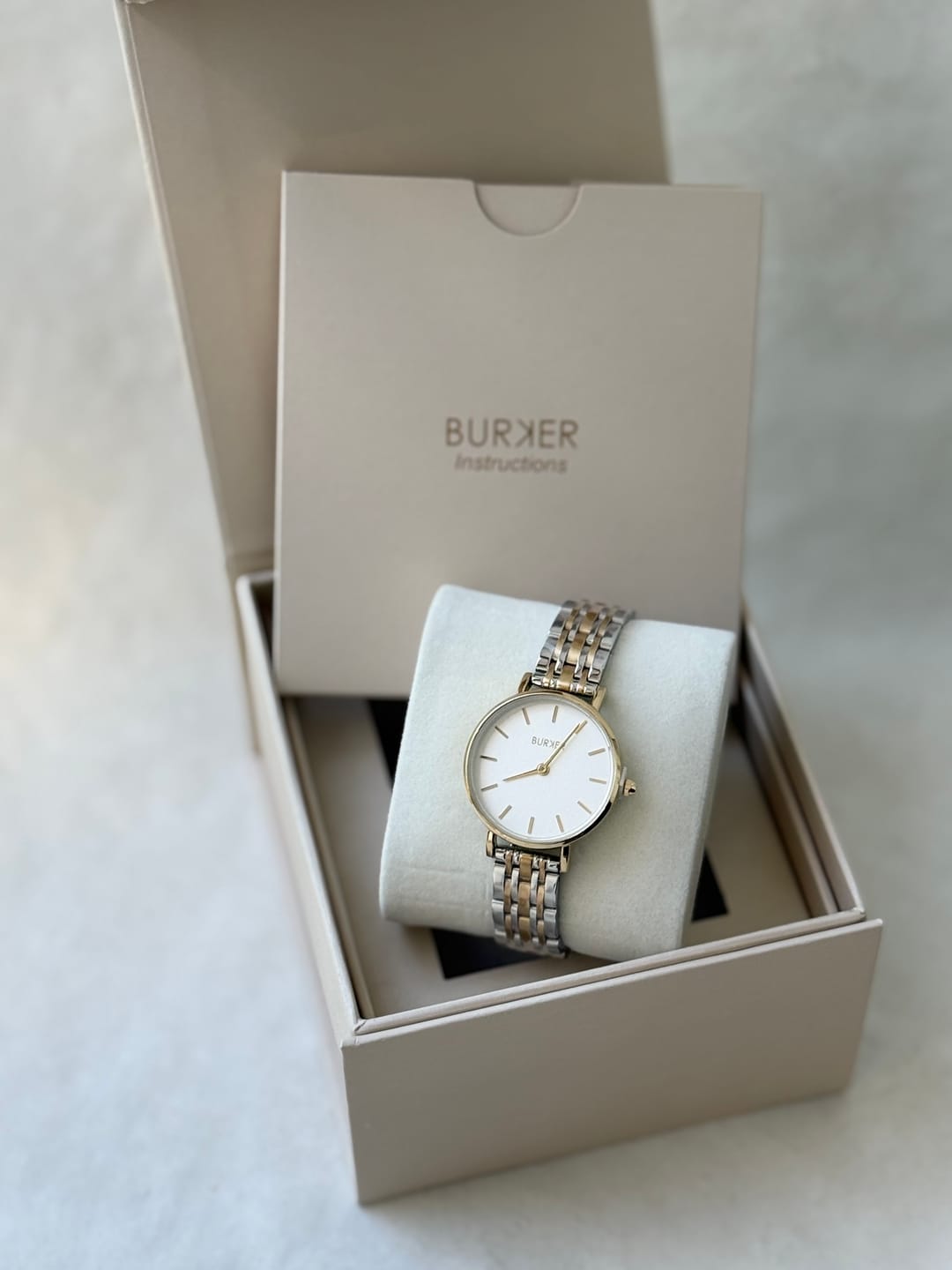 Customer photo review of Ruby Petite Gold Silver