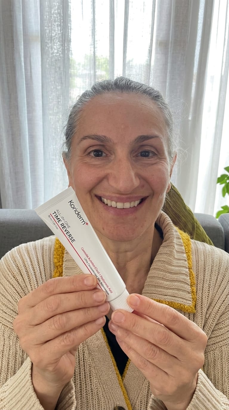 Customer photo review of Koriderm+™ Crema Antiedad Rejuvenecedora