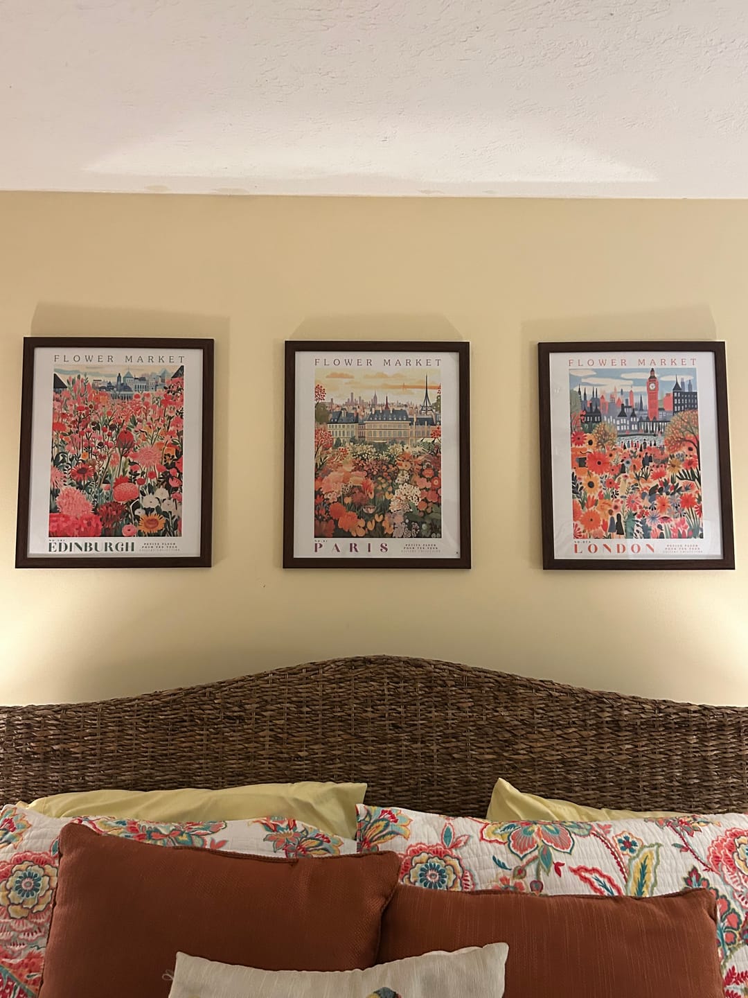 Customer photo review of Edinburgh Flower Poster