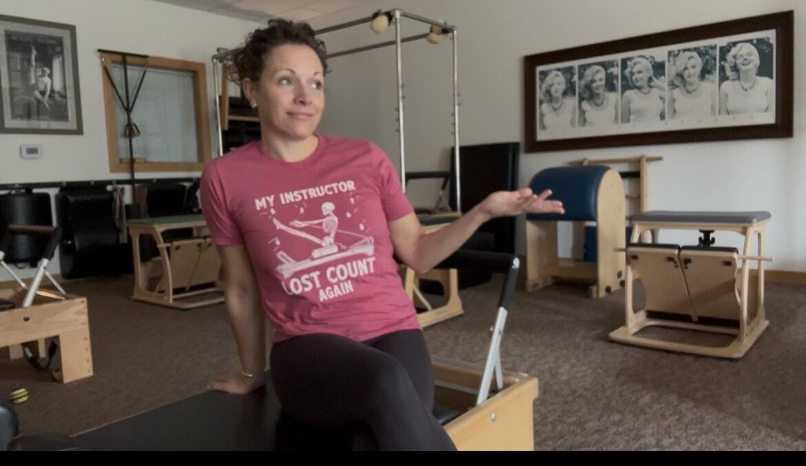 Customer photo review of Instructor Lost Count T-shirt