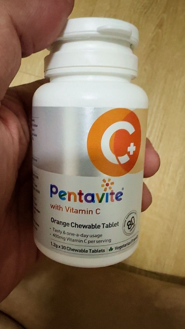 Customer photo review of Vitamin C Orange Chewable Tablet