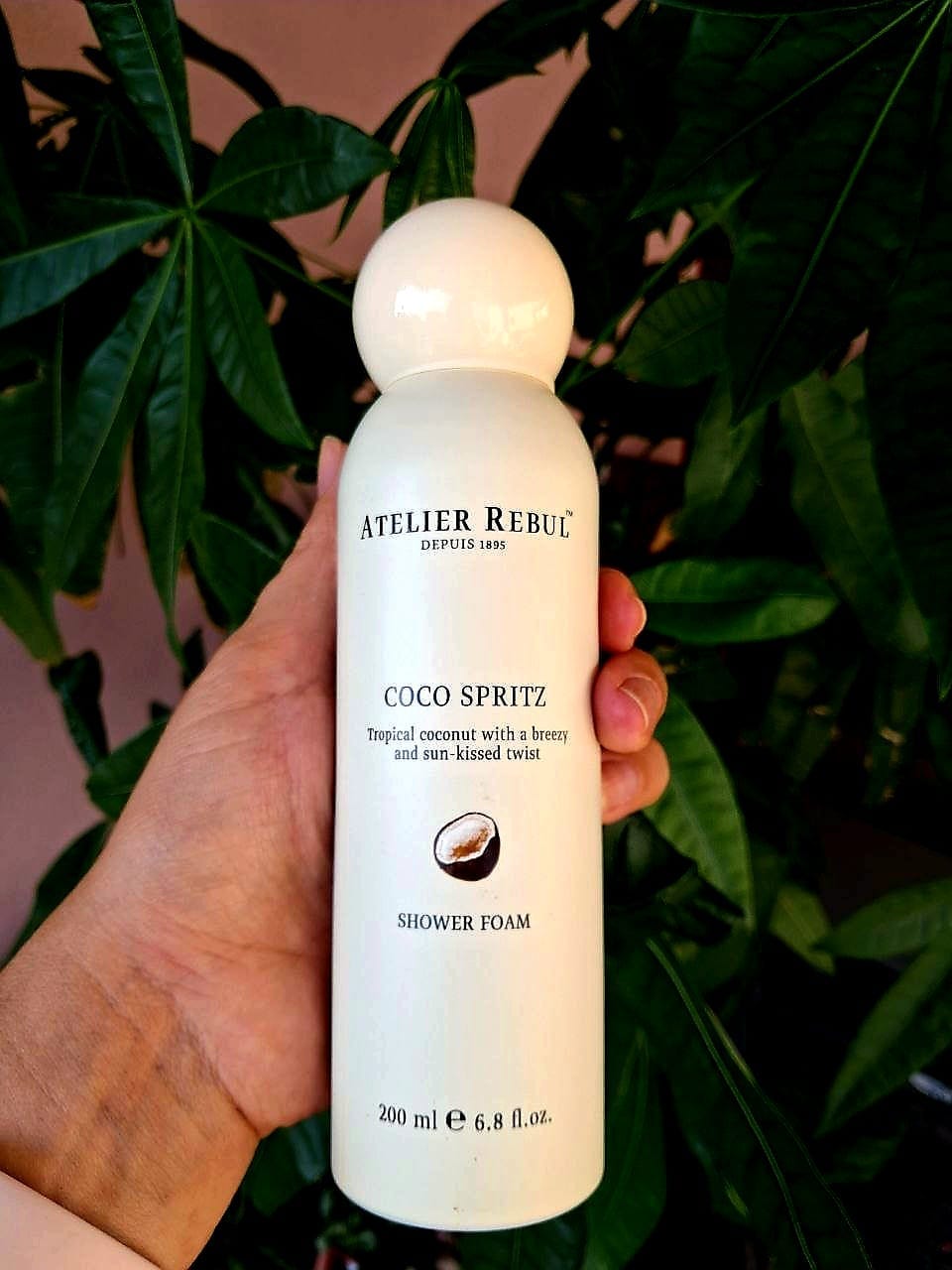 Customer photo review of Coco Spritz Shower Foam 200ml