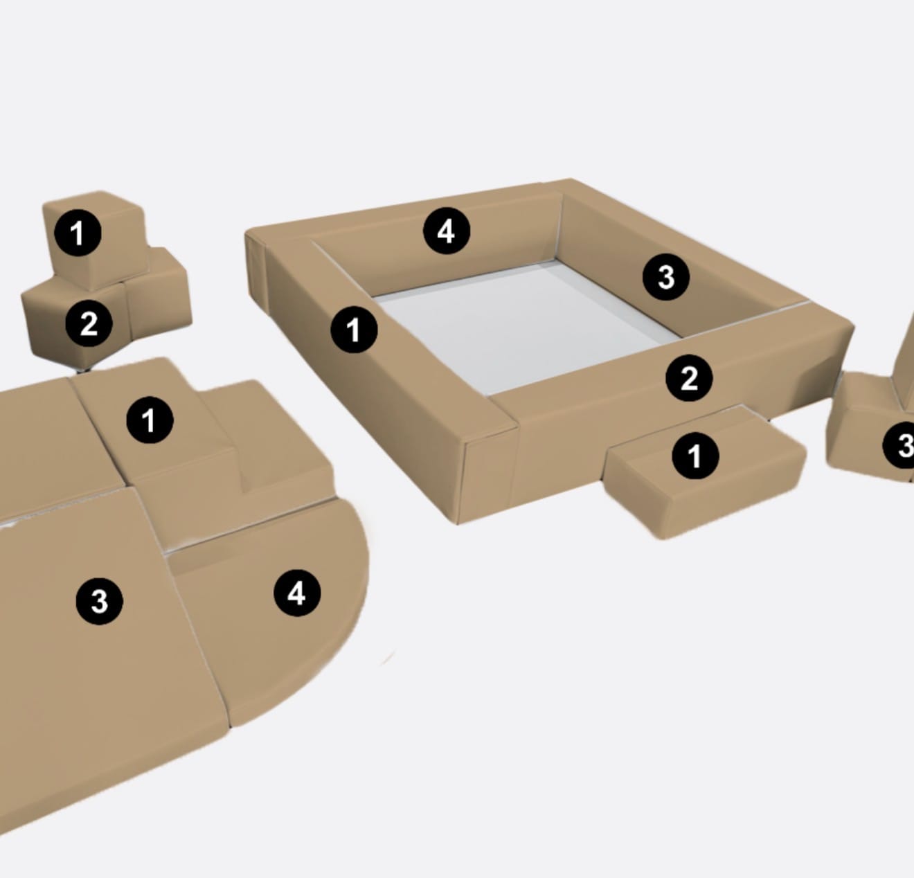 Customer photo review of Soft Play - Set-Basic