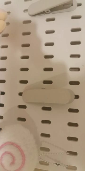 Customer photo review of PegEase Wall Organizer
