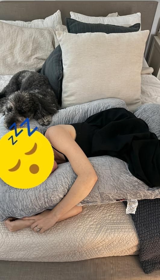 Customer photo review of Relieva™ Almohada Materna