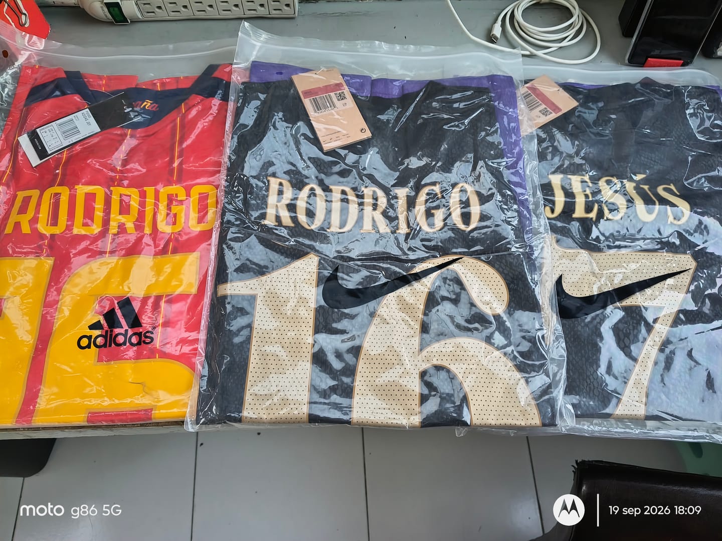 Customer photo review of Barça Visitante 26/27