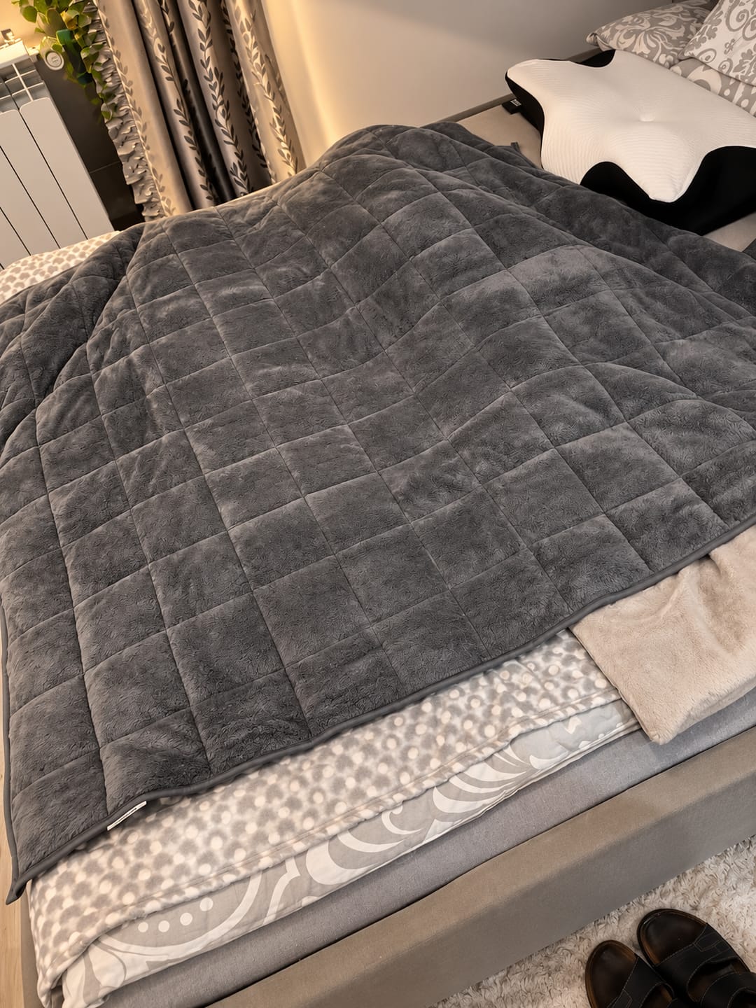 Customer photo review of Gewichtsdecke