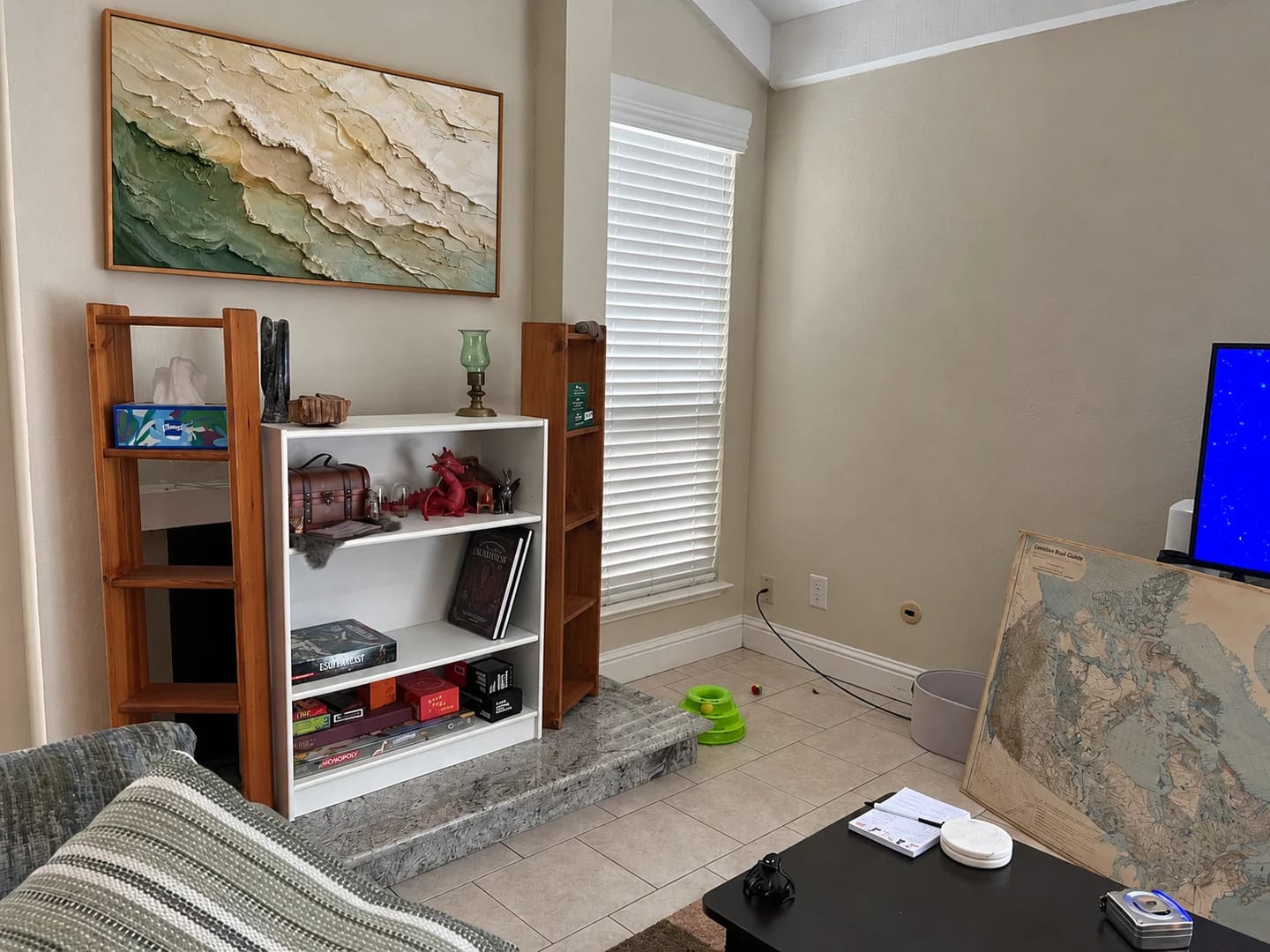 Customer photo review of Textured & Impasto Art | Sage Horizon