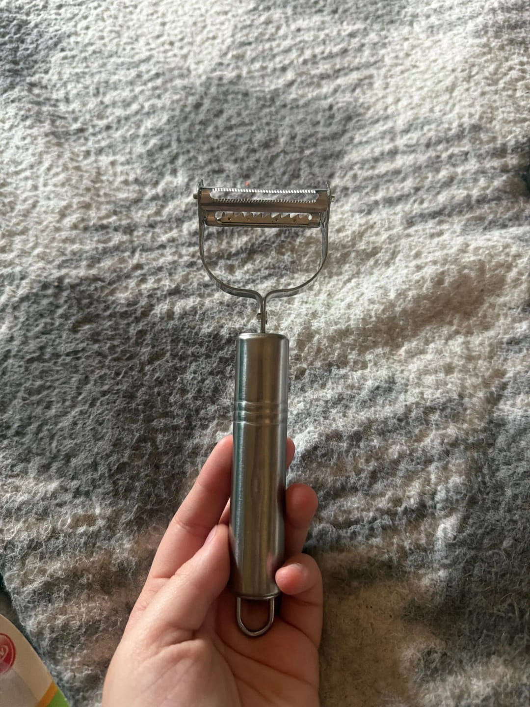 Customer photo review of Sharp Blade Vegetable Slicer