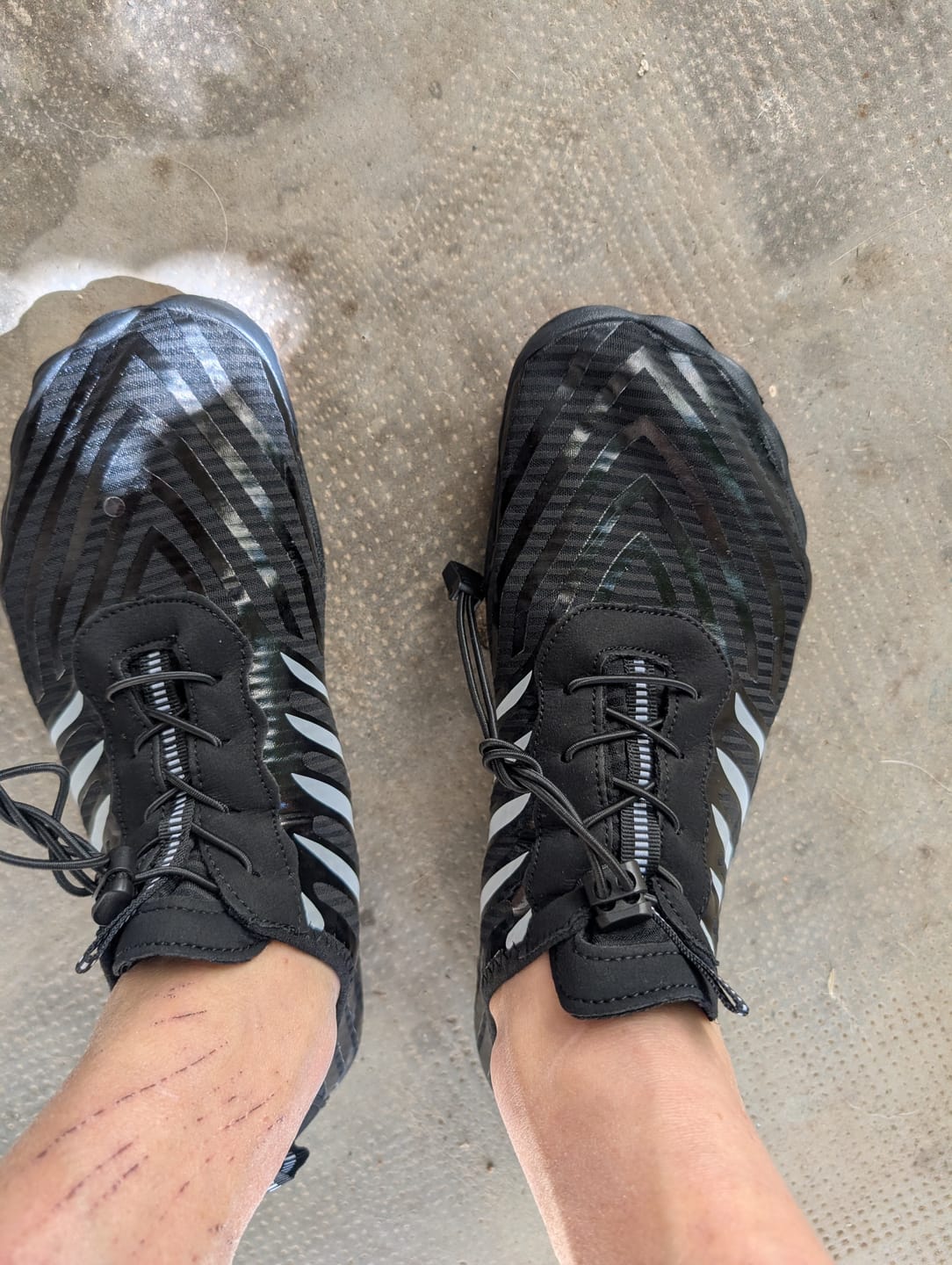 Customer photo review of Chaussures à pieds nus Premium