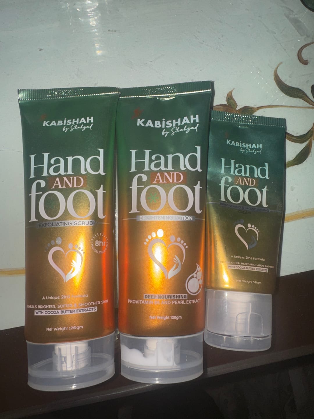 Customer photo review of Hand & Foot Complete Care Bundle