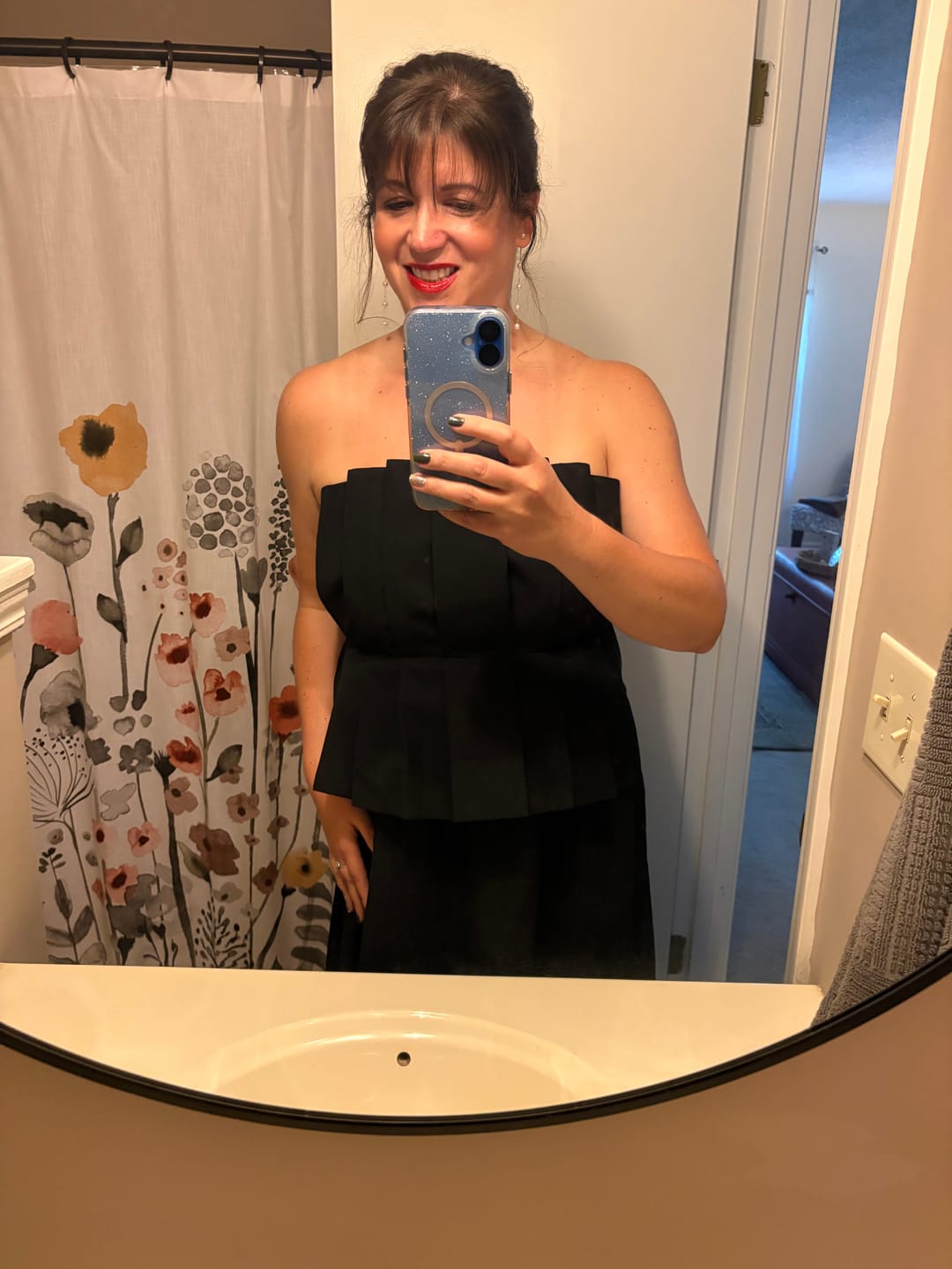 Customer photo review of Folding Love Dress