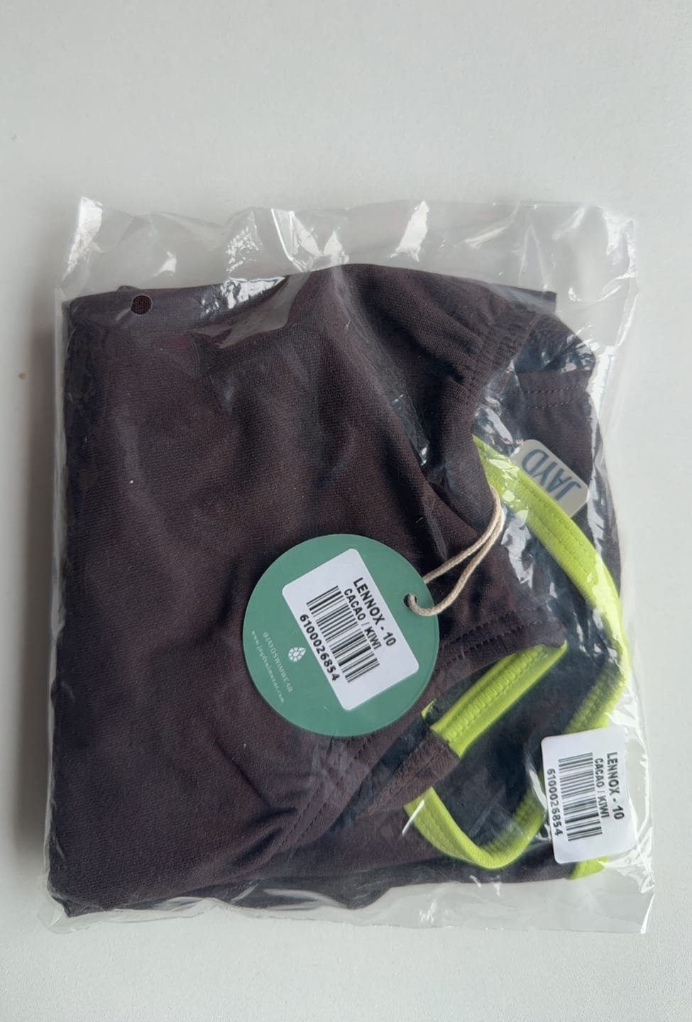 Customer photo review of LENNOX ONE PIECE - Cacao|Kiwi