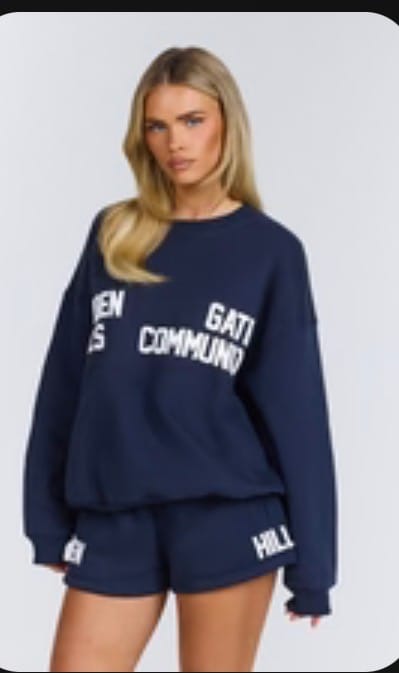 Avis client avec photo sur le PULL « GATED COMMUNITY » BLEU MARINE