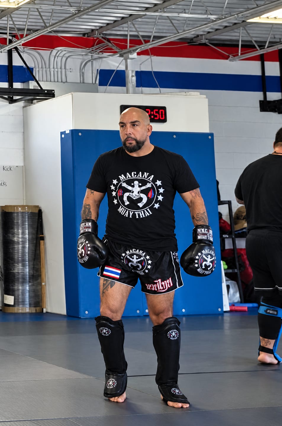Customer photo review of MACANA Muay Thai Boxing Gloves