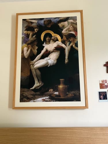 Customer photo review of Pietà | William-Adolphe Bouguereau | 1876