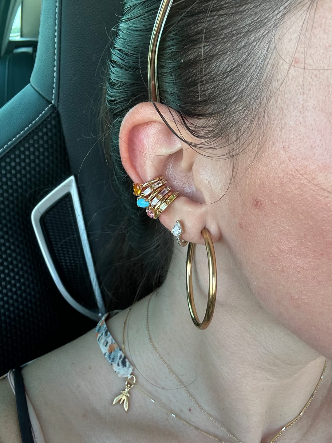 Customer photo review of Fiesta Ear Cuff Set