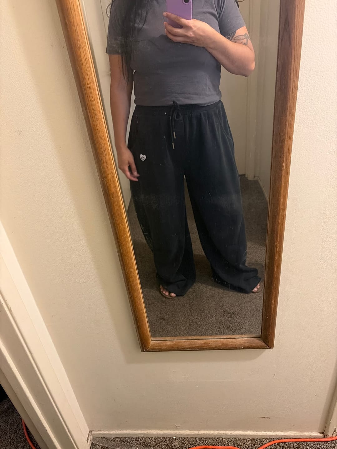 Customer photo review of Aelfric Eden Blade Baggy Barrel Sweatpants