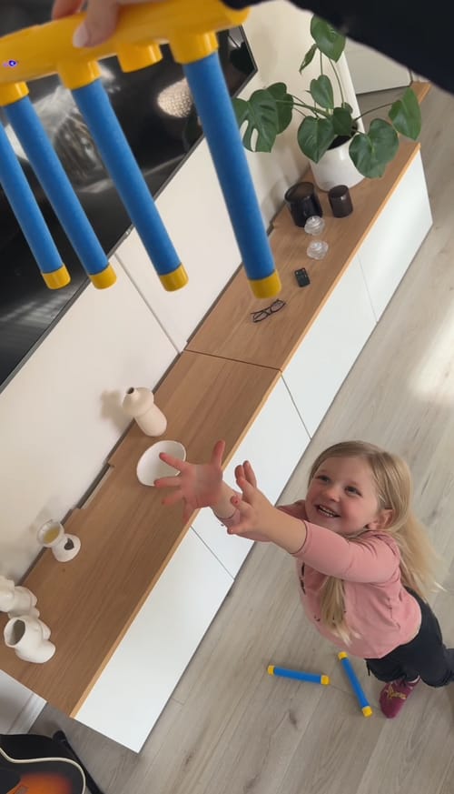 Customer photo review of Kiddio™️ Reflexspelet