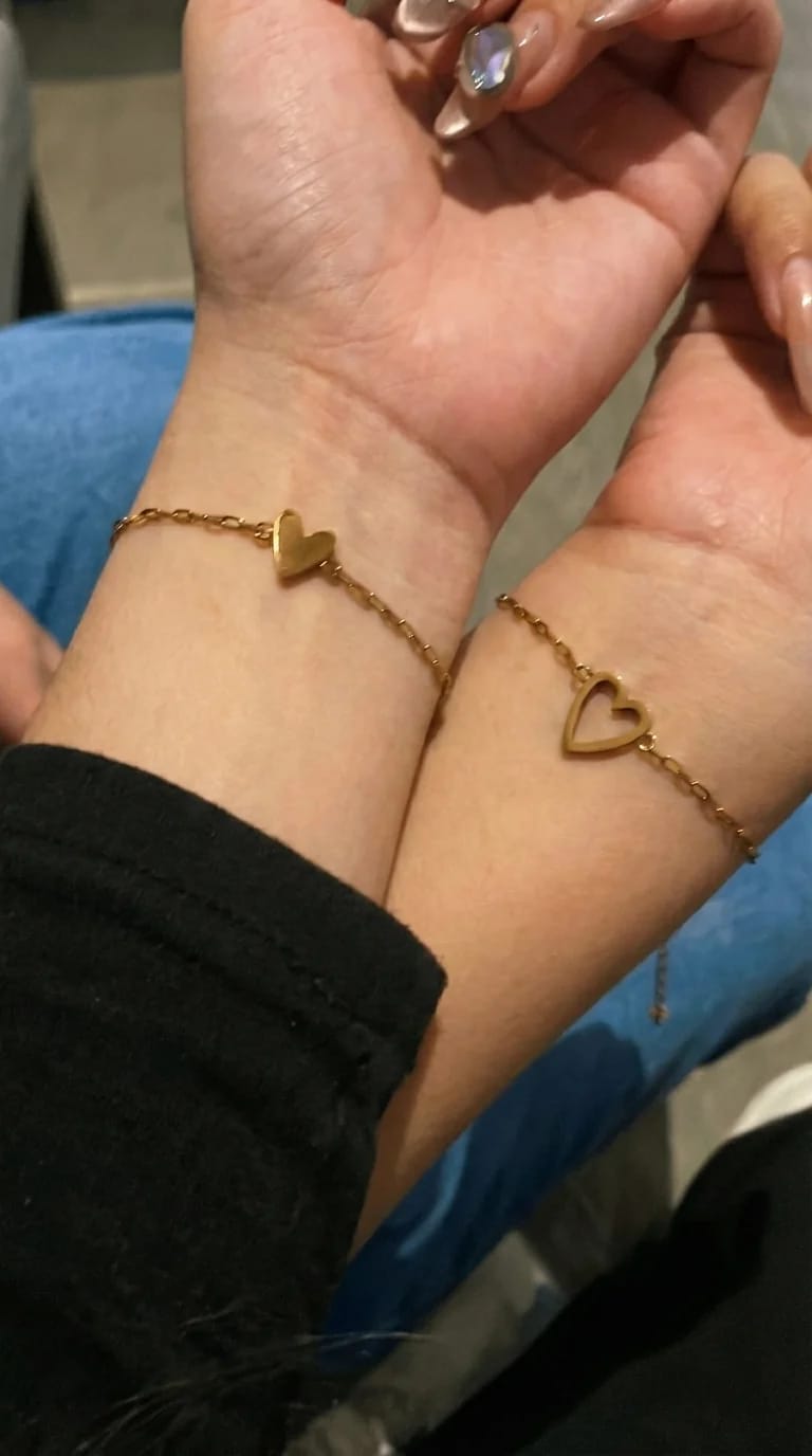 Customer photo review of Matching Hearts