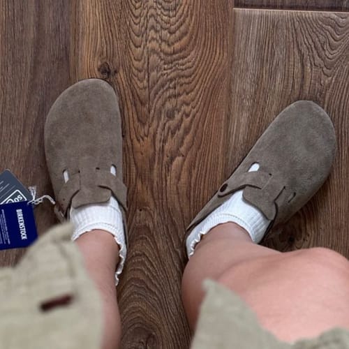 Customer photo review of Birkenstock - Boston Soft Footbed
