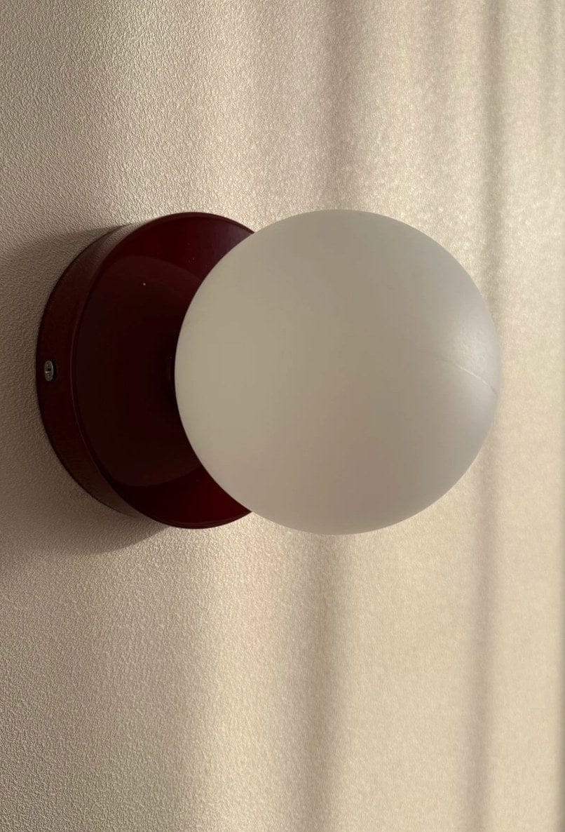 Customer photo review of NeroLight | Wandlampe Innen mit Glasschirm