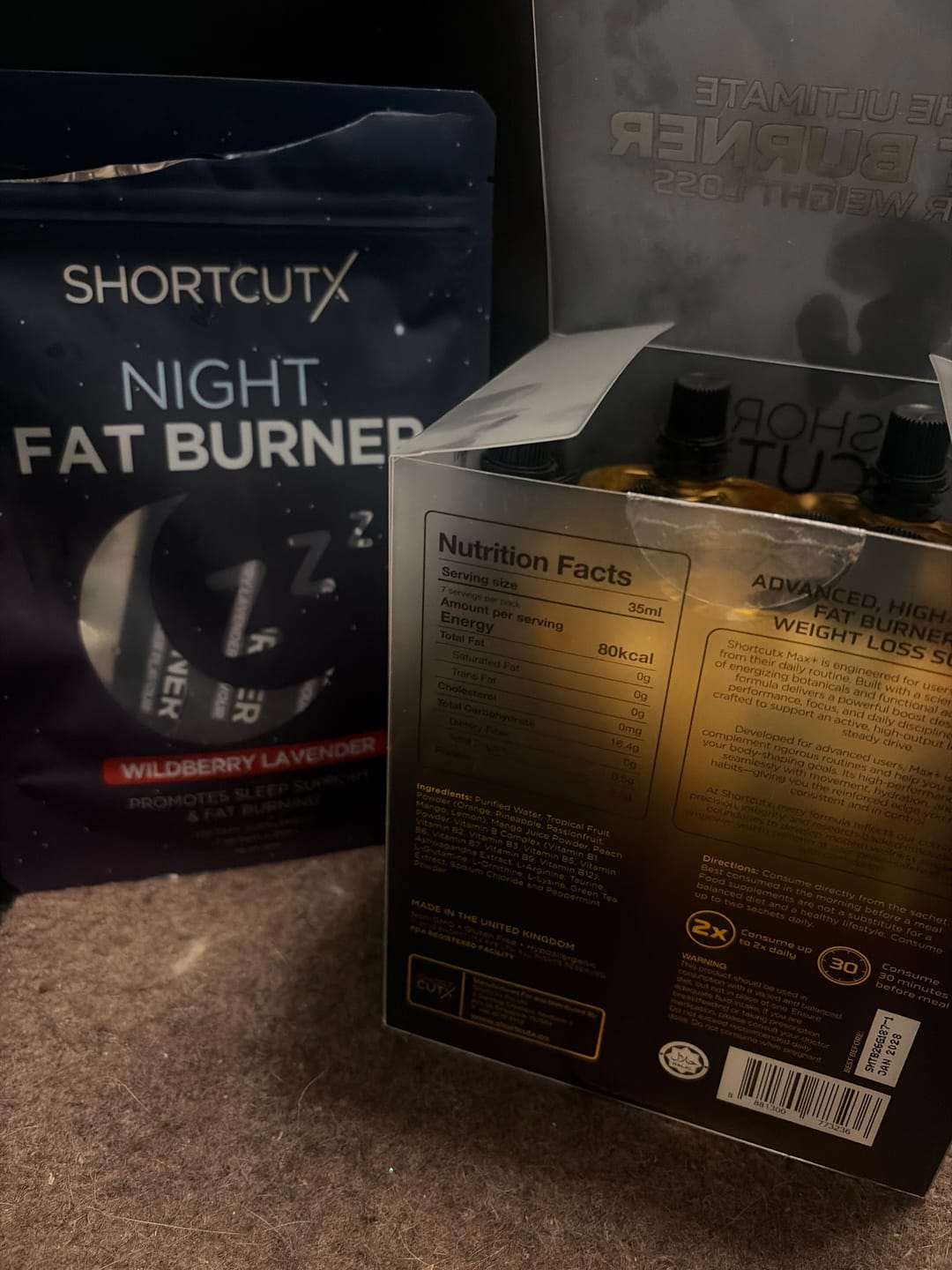 Customer photo review of 2 Max+ Fat Burner Juice + 4 Night Fat Burner Juice