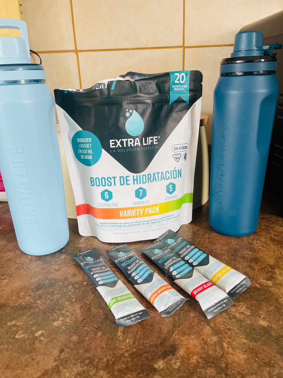 Customer photo review of Boost de Hidratación