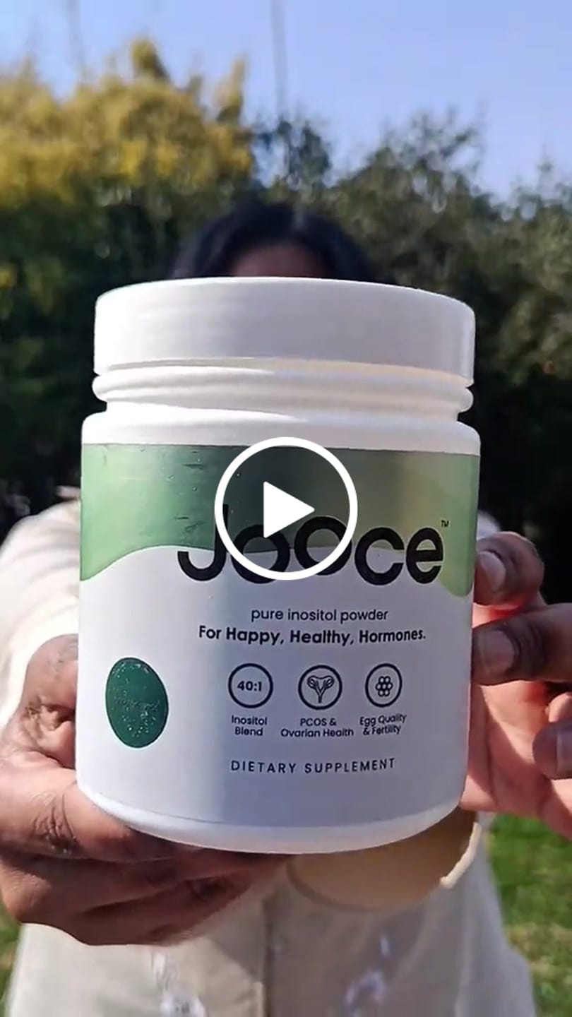 Customer video review of JOOCE Pure Inositol Powder (70 Servings)