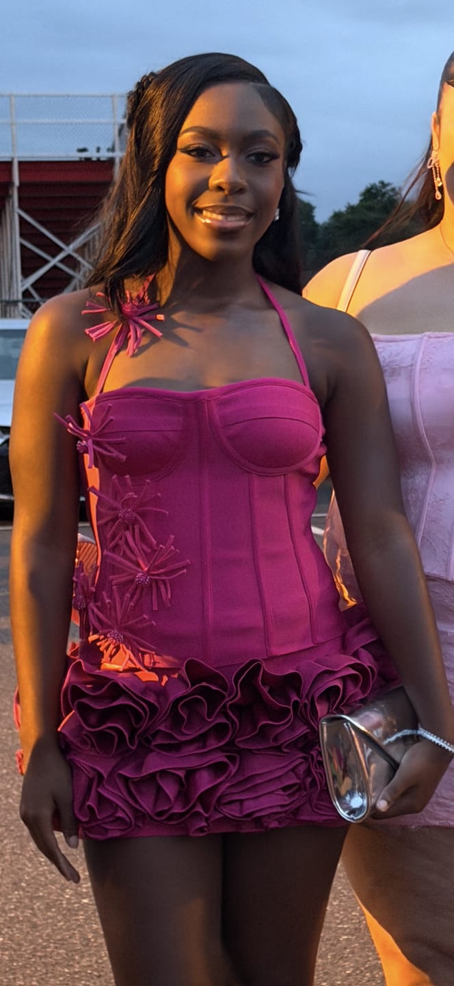 Customer photo review of Neveah Mini Dress