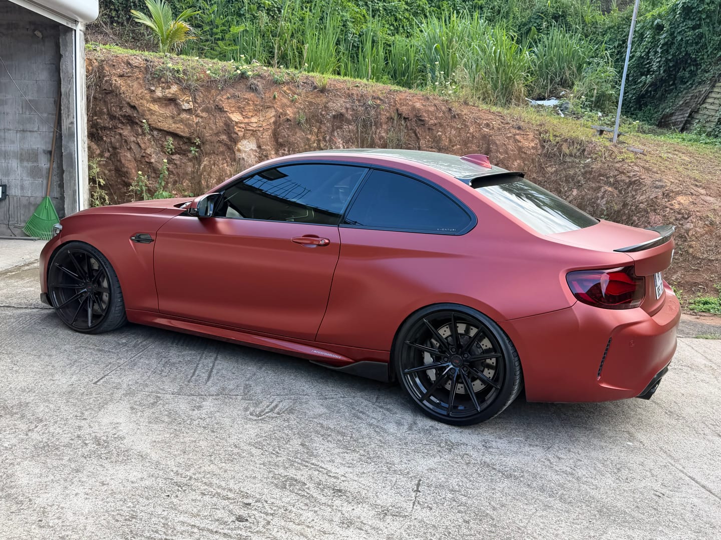 Customer photo review of Clear Matte Self-Healing Film | 7.5mil