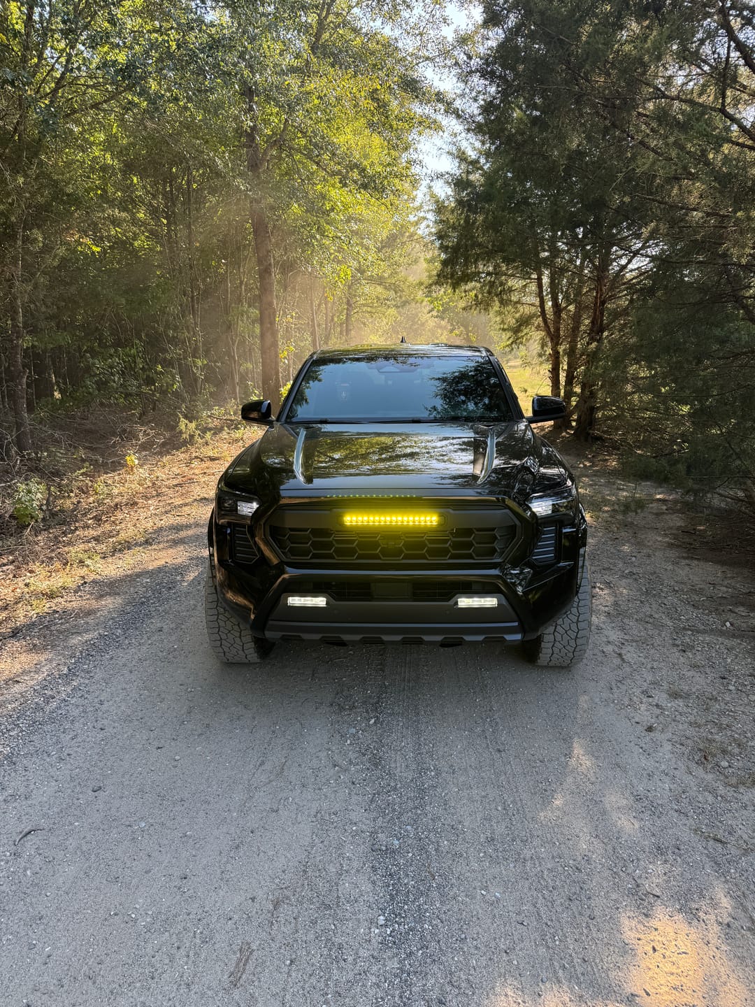 Customer photo review of 2024+ Tacoma Apex Pro Grille with LED Light Bar by YotaTribe