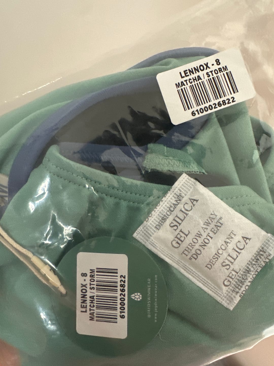 Customer photo review of LENNOX ONE PIECE - Matcha|Storm
